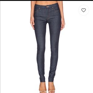 MOTHER high-waisted Looker Size 27 indigo